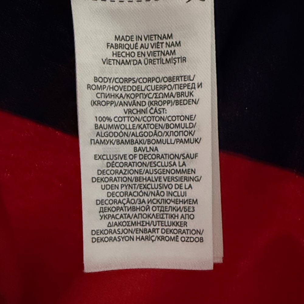 Polo by Ralph Lauren Red and Blue Men's Sweater - Picture 8 of 8